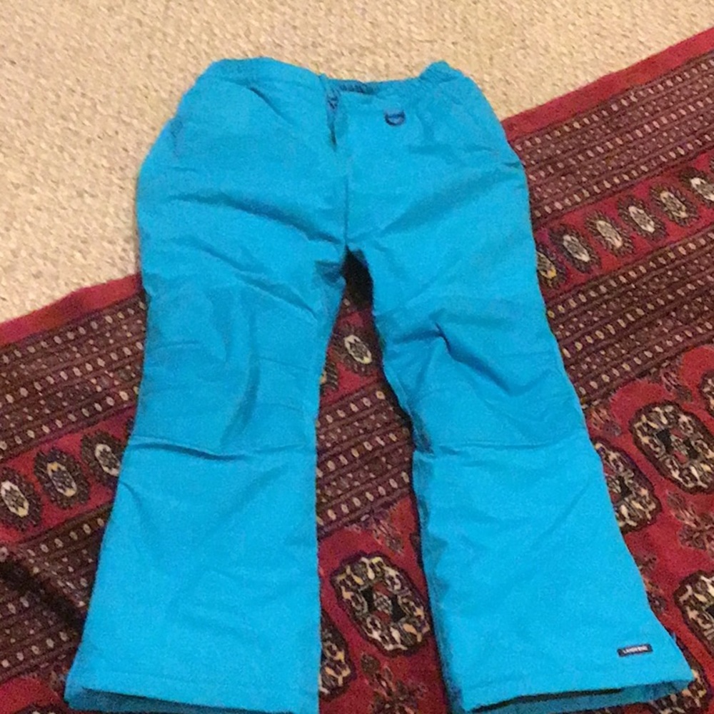 NWOT Lands’end kids snow pants